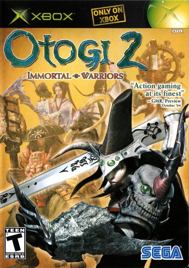 Front cover of Otogi 2: Immortal Warriors for Xbox
