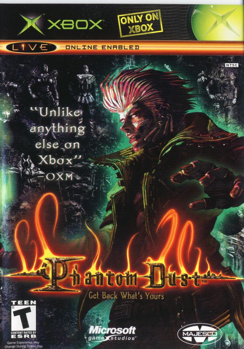 Front cover of Phantom Dust for Xbox