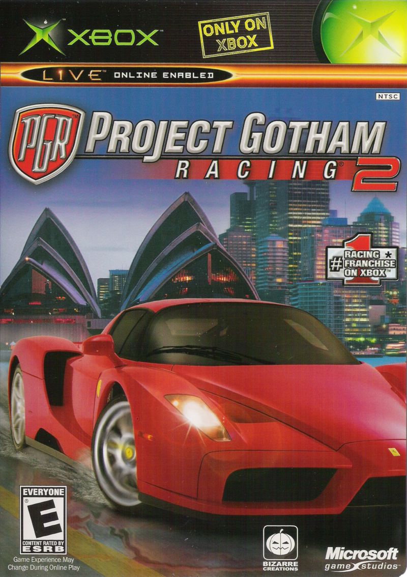 Front cover of Project Gotham Racing 2 for Xbox