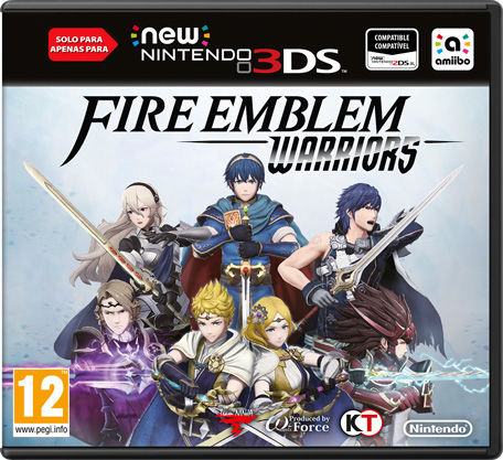 Front cover of Fire Emblem: Warriors for Nintendo 3DS