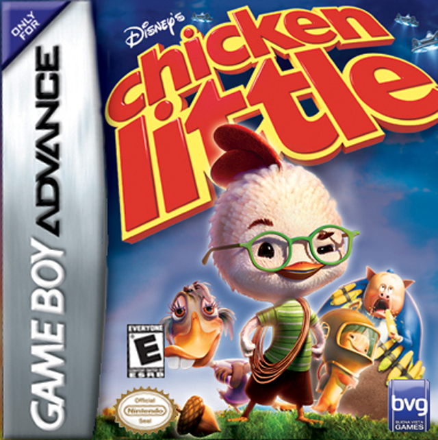Front cover of Disney's Chicken Little for Game Boy Advance