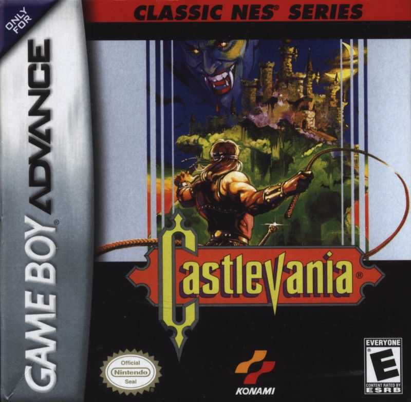 Front cover of Castlevania for Game Boy Advance