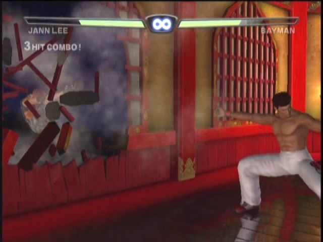 Instead of ring-outs, you can throw your opponent into new areas of the stage.