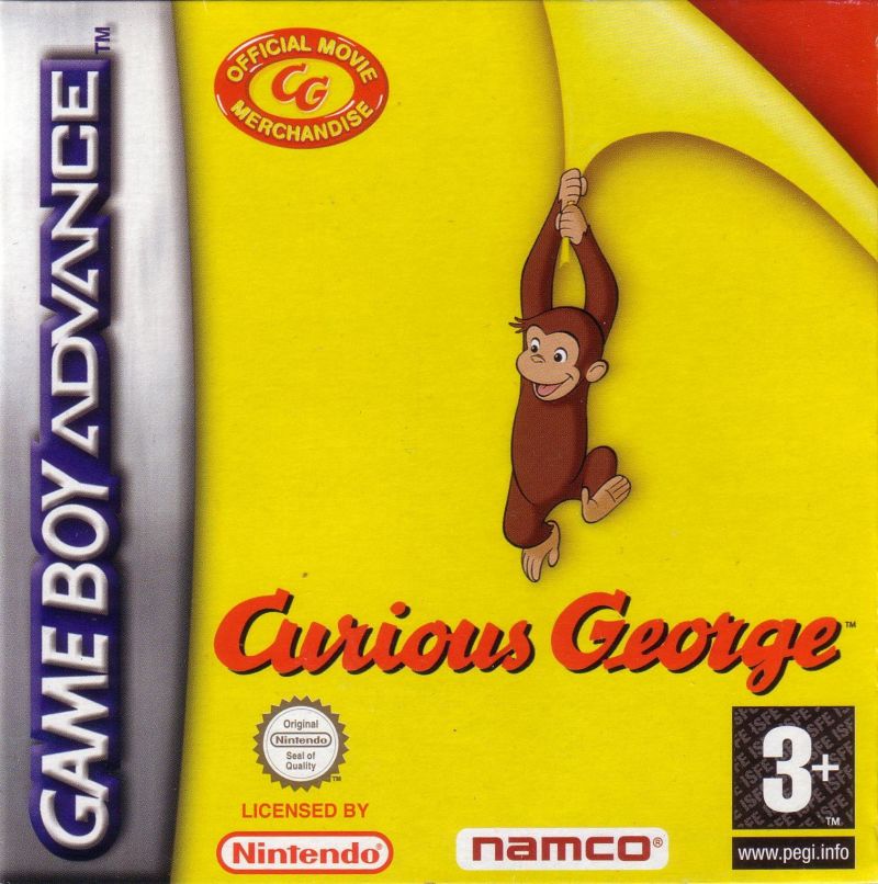 Front cover of Curious George for Game Boy Advance