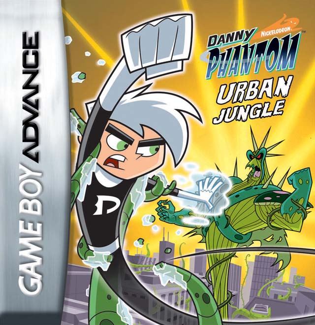 Front cover of Danny Phantom: Urban Jungle for Game Boy Advance