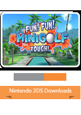 Front cover of Fun! Fun! Minigolf Touch! for Nintendo 3DS