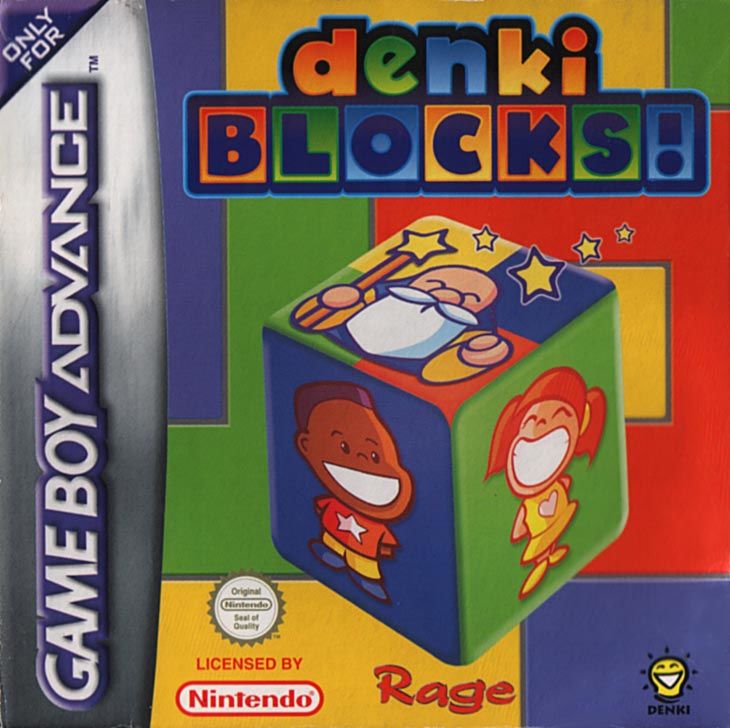 Front cover of Denki Blocks! for Game Boy Advance