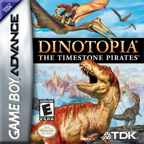 Front cover of Dinotopia: The Timestone Pirates for Game Boy Advance
