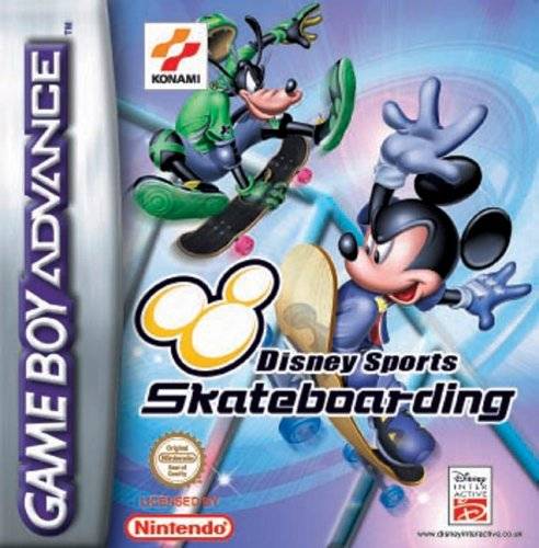 Front cover of Disney Sports: Skateboarding for Game Boy Advance
