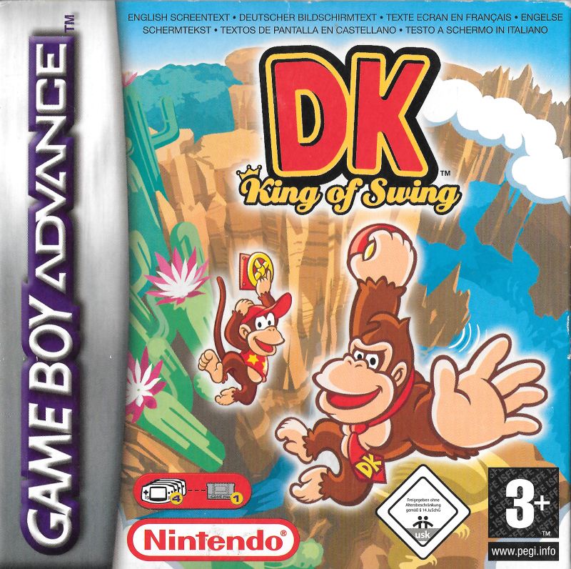 Front cover of DK: King of Swing for Game Boy Advance