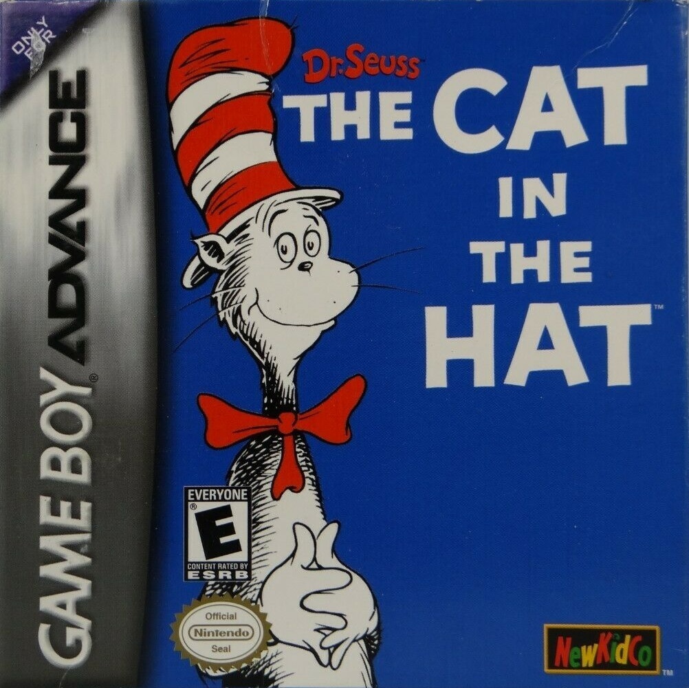 Front cover of Dr. Seuss' The Cat in the Hat for Game Boy Advance