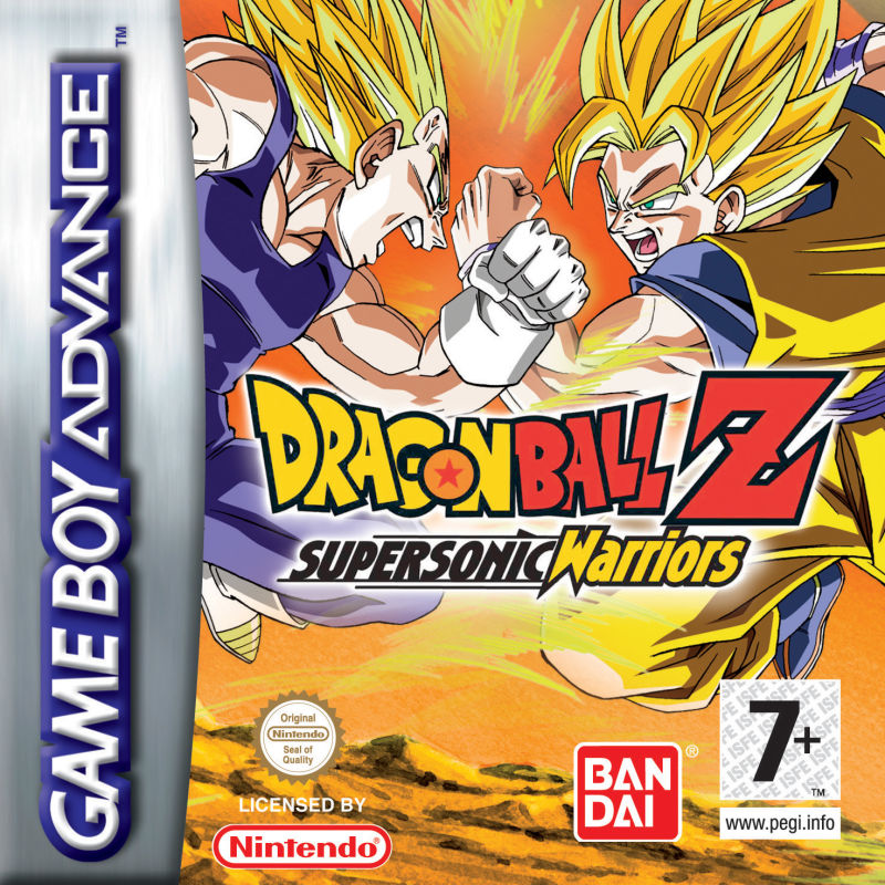 Front cover of Dragon Ball Z: Supersonic Warriors for Game Boy Advance