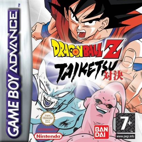Front cover of Dragon Ball Z: Taiketsu for Game Boy Advance