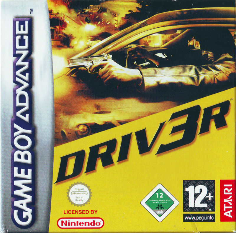 Front cover of Driv3r for Game Boy Advance