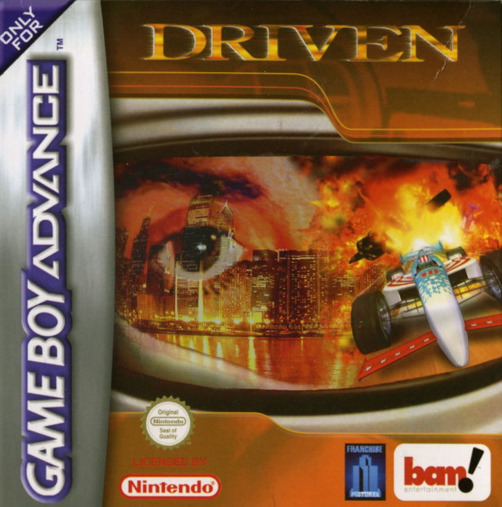 Front cover of Driven for Game Boy Advance