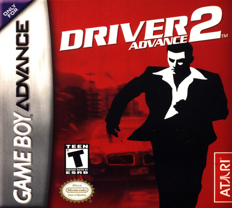 Front cover of Driver 2 Advance for Game Boy Advance