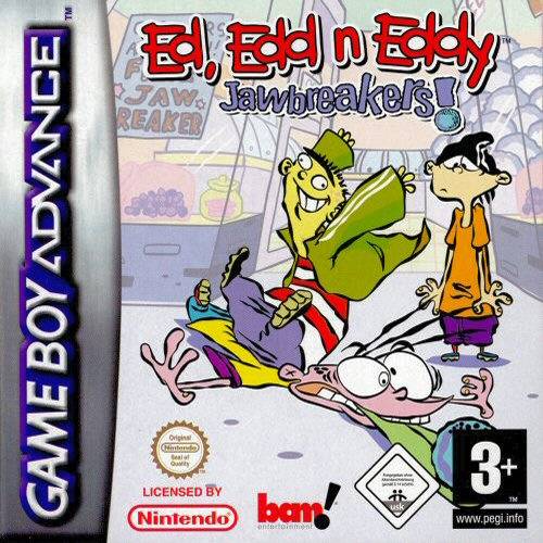 Front cover of Ed, Edd n Eddy: Jawbreakers! for Game Boy Advance