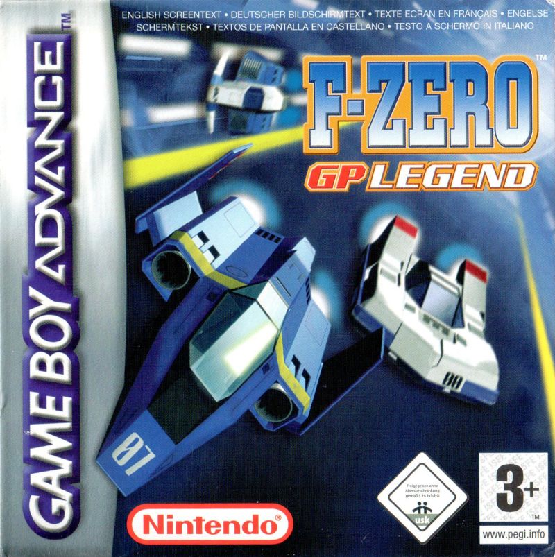 Front cover of F-Zero: GP Legend for Game Boy Advance