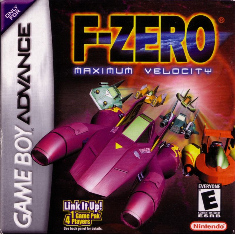 Front cover of F-Zero: Maximum Velocity for Game Boy Advance
