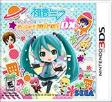 Front cover of Hatsune Miku: Project Mirai DX for Nintendo 3DS