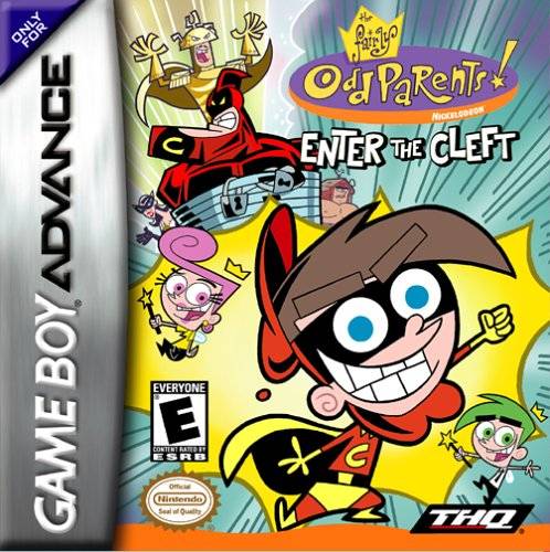 Front cover of The Fairly OddParents!: Enter the Cleft for Game Boy Advance