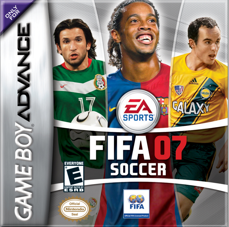 Front cover of FIFA 07 Soccer for Game Boy Advance