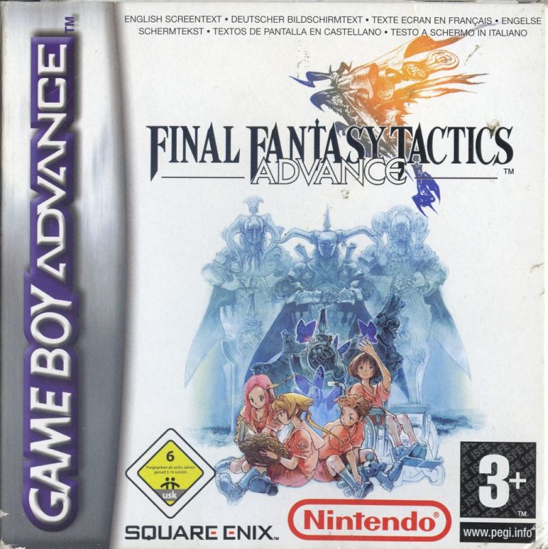 Front cover of Final Fantasy Tactics Advance for Game Boy Advance