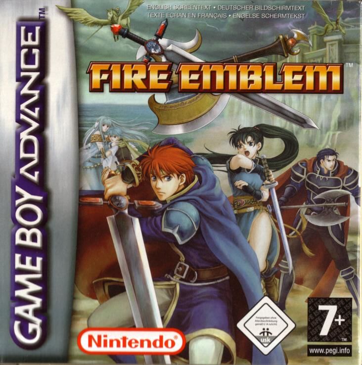 Front cover of Fire Emblem for Game Boy Advance