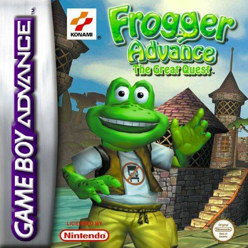 Front cover of Frogger Advance: The Great Quest for Game Boy Advance