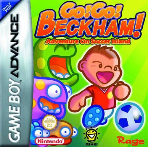Front cover of Go! Go! Beckham! Adventure On Soccer Island for Game Boy Advance
