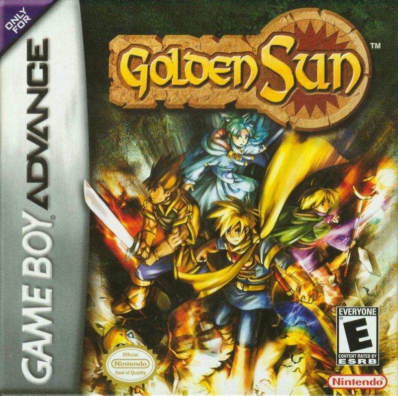Front cover of Golden Sun for Game Boy Advance