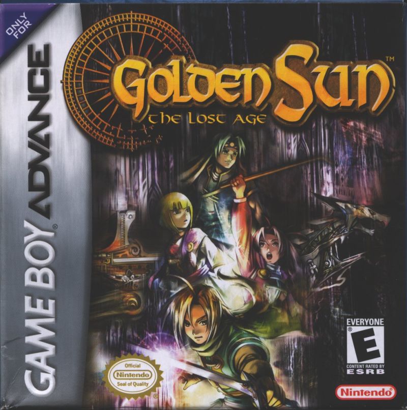 Front cover of Golden Sun: The Lost Age for Game Boy Advance