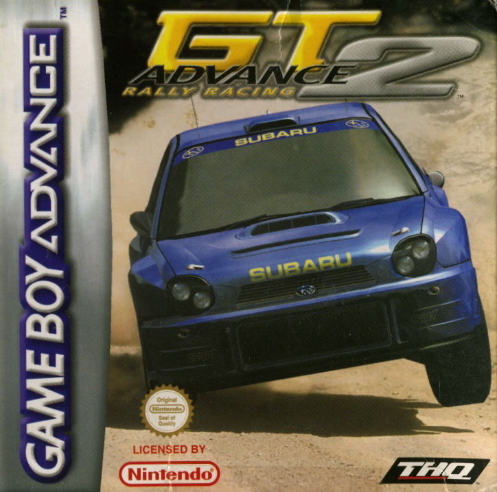 Front cover of GT Advance 2: Rally Racing for Game Boy Advance