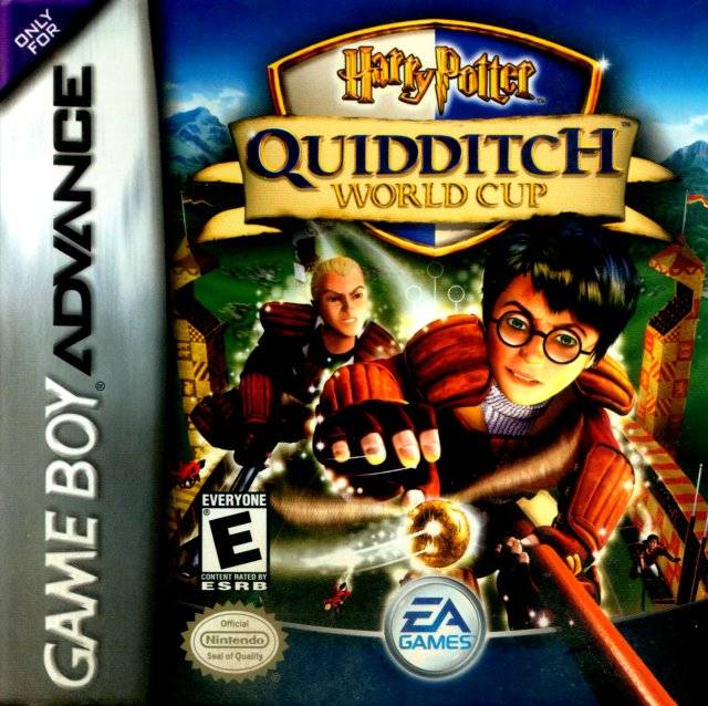 Front cover of Harry Potter: Quidditch World Cup for Game Boy Advance