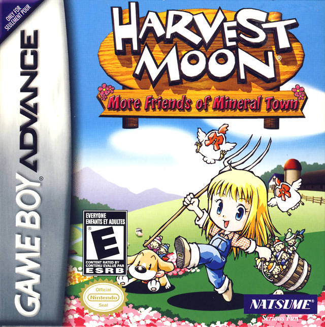 Front cover of Harvest Moon: More Friends of Mineral Town for Game Boy Advance