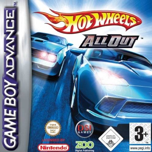 Front cover of Hot Wheels: All Out for Game Boy Advance