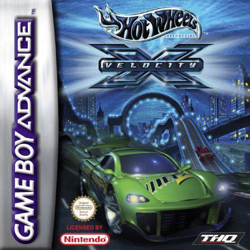 Front cover of Hot Wheels: Velocity X for Game Boy Advance