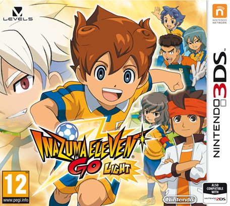 Front cover of Inazuma Eleven Go: Light for Nintendo 3DS
