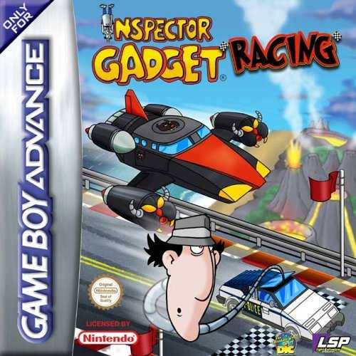 Front cover of Inspector Gadget Racing for Game Boy Advance