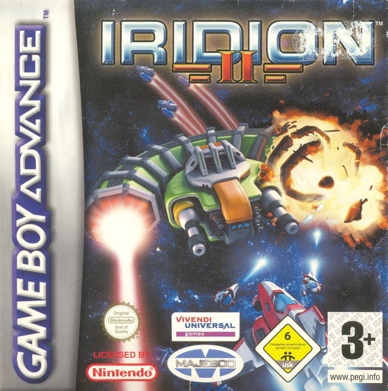 Front cover of Iridion II for Game Boy Advance