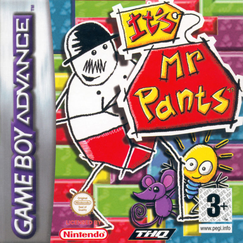 Front cover of It's Mr Pants for Game Boy Advance