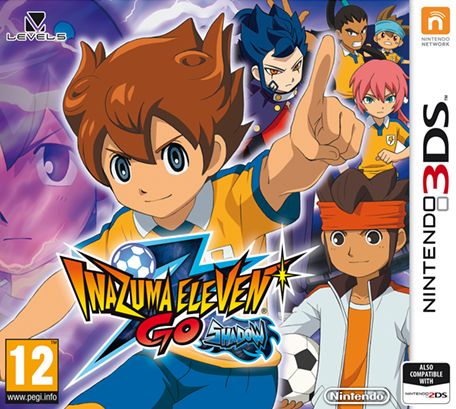 Front cover of Inazuma Eleven Go: Shadow for Nintendo 3DS