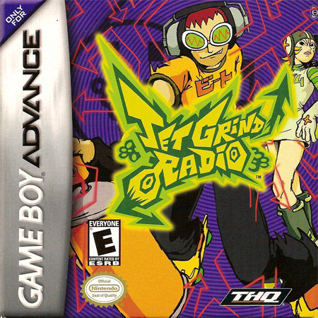 Front cover of Jet Grind Radio for Game Boy Advance