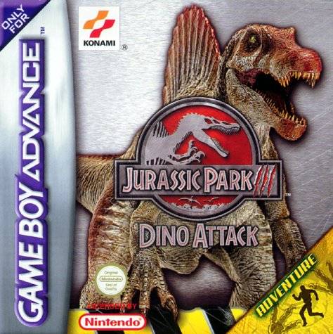 Front cover of Jurassic Park III: Island Attack for Game Boy Advance