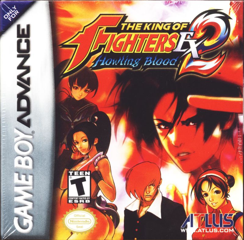 Front cover of The King of Fighters EX2: Howling Blood for Game Boy Advance