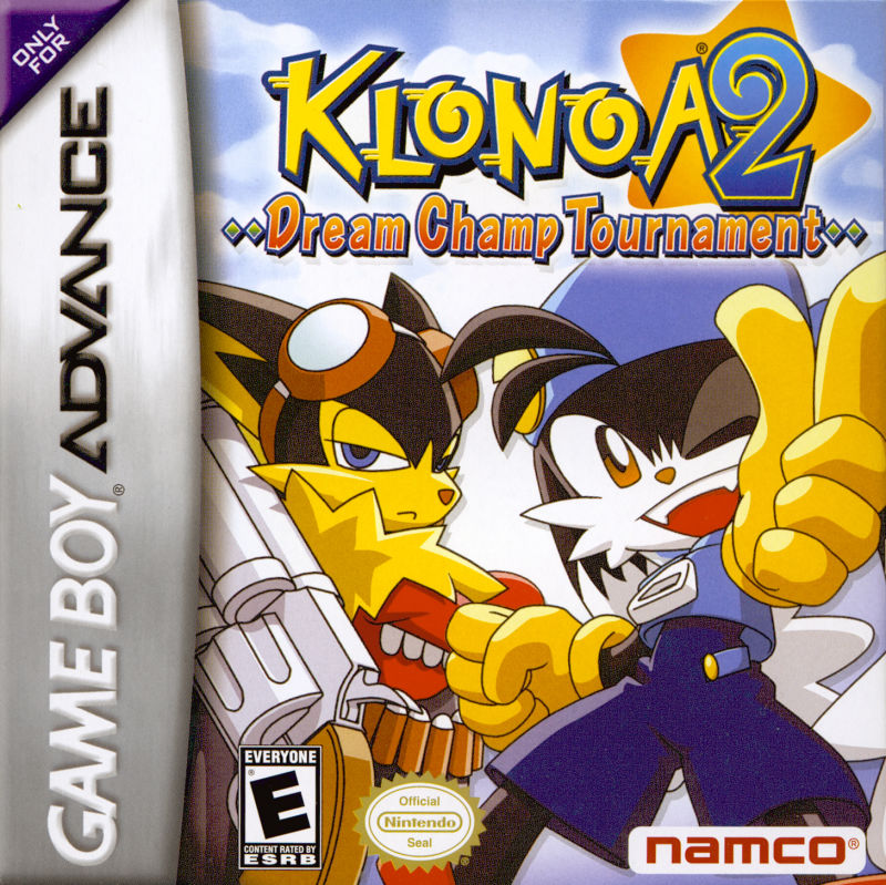 Front cover of Klonoa 2: Dream Champ Tournament for Game Boy Advance
