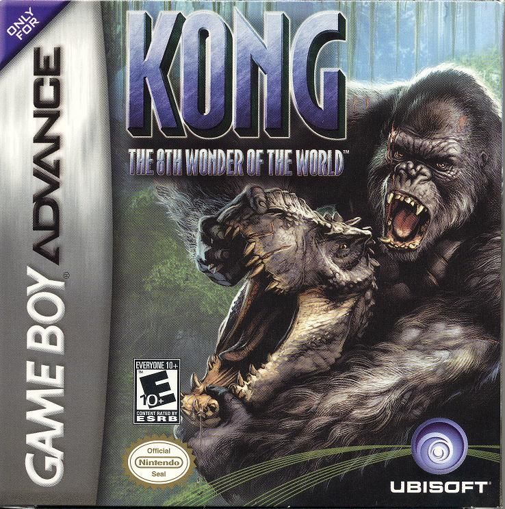 Front cover of Kong: The 8th Wonder of the World for Game Boy Advance