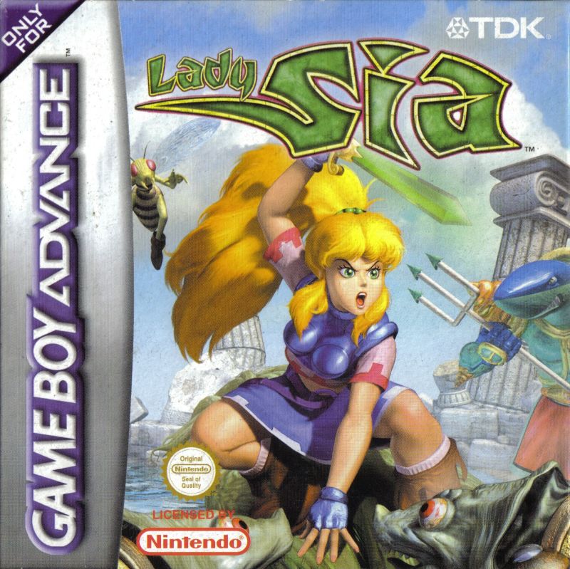 Front cover of Lady Sia for Game Boy Advance