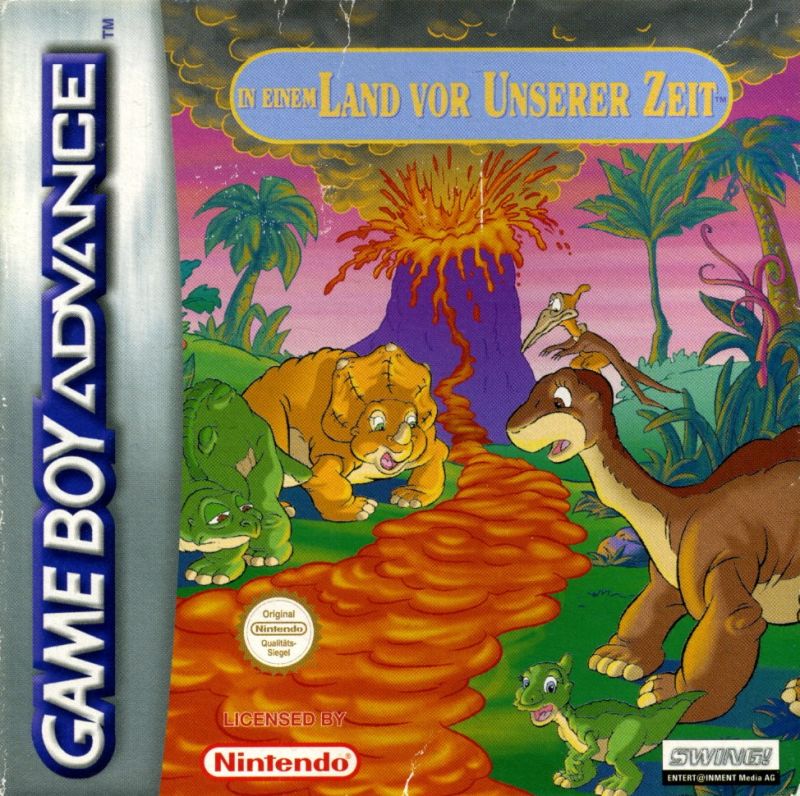 Front cover of The Land Before Time Collection for Game Boy Advance