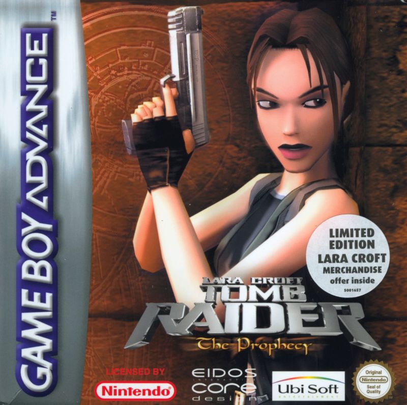 Front cover of Lara Croft: Tomb Raider - The Prophecy for Game Boy Advance